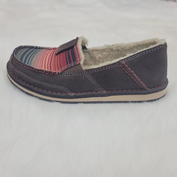 ARIAT Serape Cruiser Slip-on Loafer Shoes Women's 6- Striped Western - Picture 4 of 8